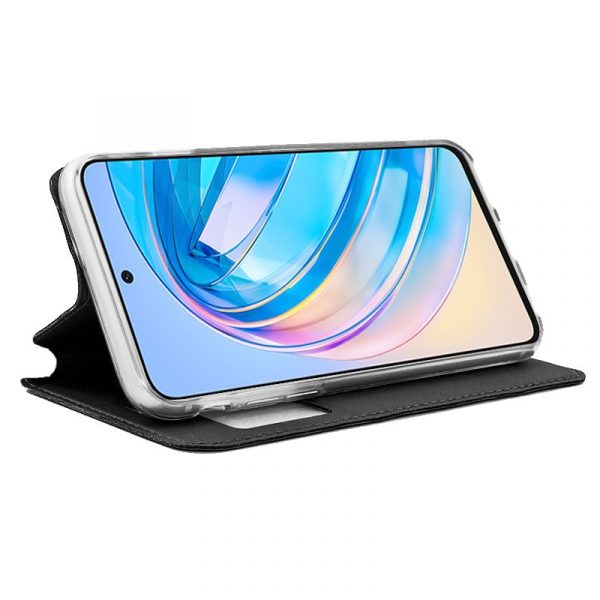 Funda COOL Flip Cover para Huawei Honor X8A Liso Negro - Imagen 2