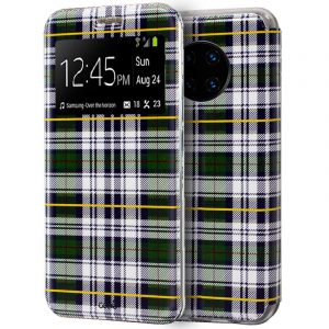 Funda COOL Flip Cover para Huawei Mate 30 Pro Dibujos Cuadros