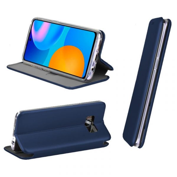 Funda COOL Flip Cover para Huawei P Smart 2021 Elegance Marino - Imagen 2
