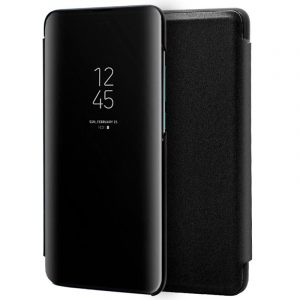 Funda COOL Flip Cover para Huawei P30 Pro Clear View Negro