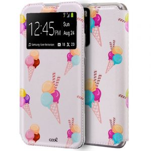 Funda COOL Flip Cover para Huawei P40 Pro Dibujos Helados