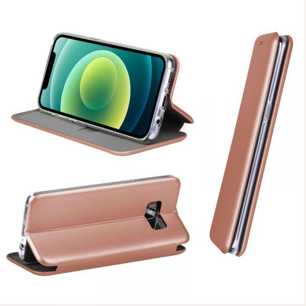 Funda COOL Flip Cover para iPhone 12 / 12 Pro Elegance Rose Gold - Imagen 2