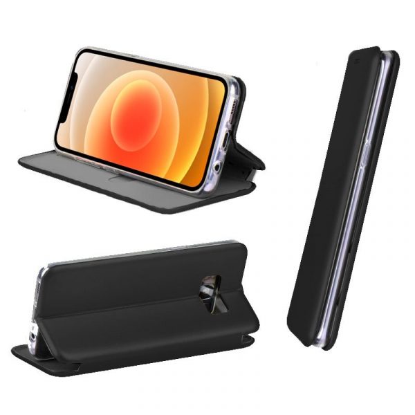 Funda COOL Flip Cover para iPhone 12 mini Elegance Negro - Imagen 2