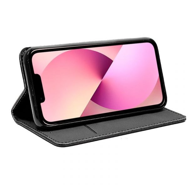 Funda COOL Flip Cover para iPhone 13 Liso Negro - Imagen 2