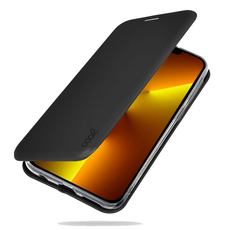 Funda COOL Flip Cover para iPhone 13 Pro Max Elegance Negro - Imagen 3