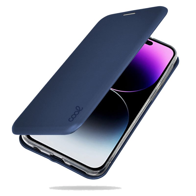 Funda COOL Flip Cover para iPhone 14 Pro Max Elegance Marino - Imagen 2