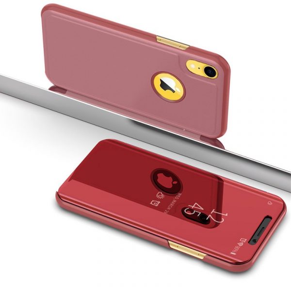 Funda COOL Flip Cover para iPhone XR Clear View Rosa - Imagen 3