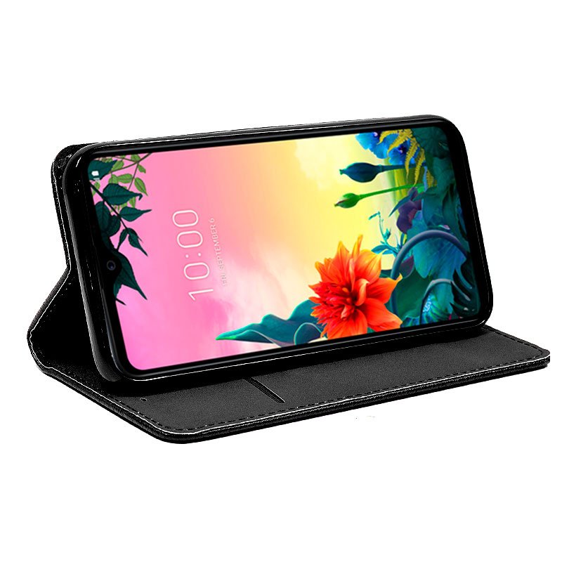 Funda COOL Flip Cover para LG K50s Liso Negro - Imagen 2