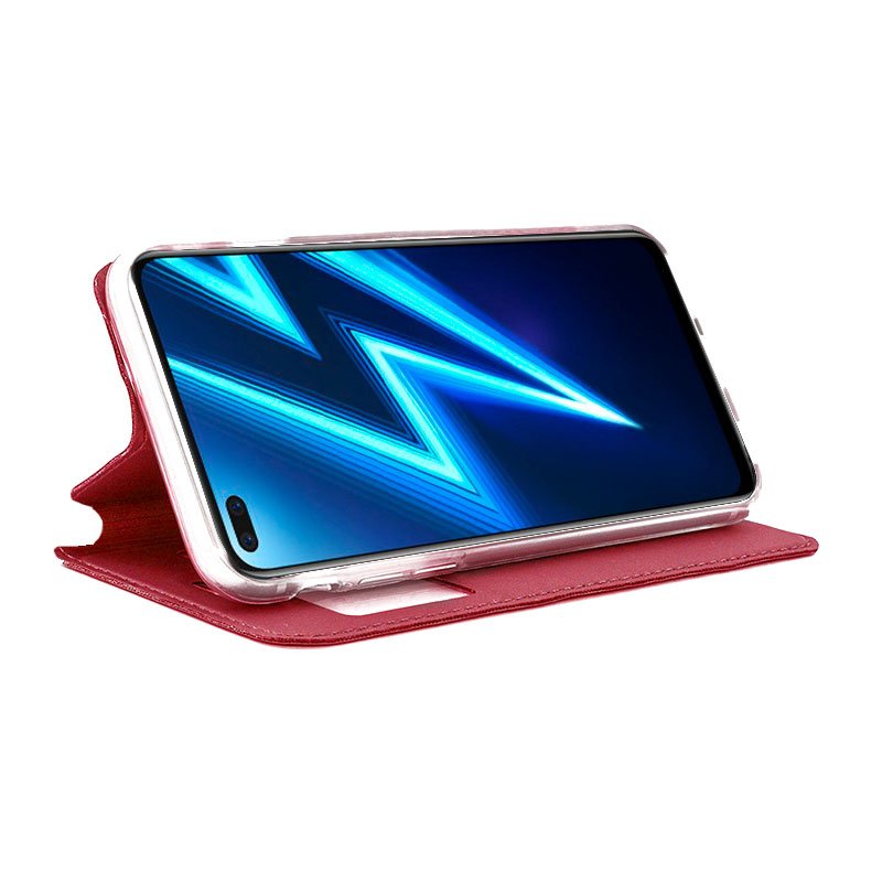Funda COOL Flip Cover para Realme 6 / 6s Liso Rojo - Imagen 2