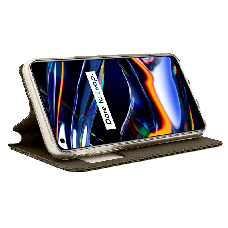 Funda COOL Flip Cover para Realme 7 Pro Liso Bronce - Imagen 2