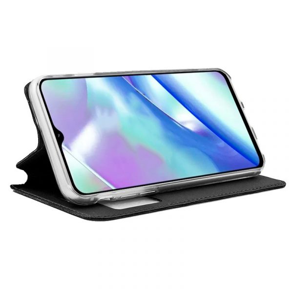 Funda COOL Flip Cover para Realme C33 Liso Negro - Imagen 2