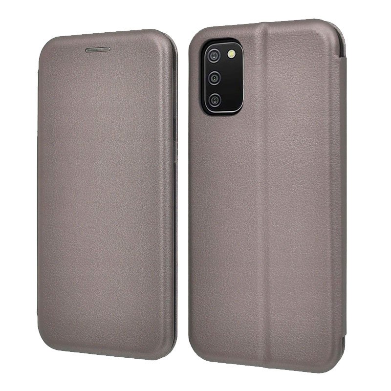 Funda COOL Flip Cover para Samsung A037 Galaxy A03s Elegance Plata - Imagen 3