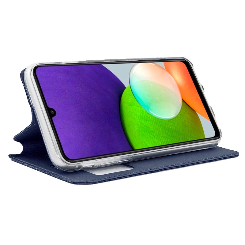 Funda COOL Flip Cover para Samsung A225 Galaxy A22 4G Liso Azul - Imagen 2
