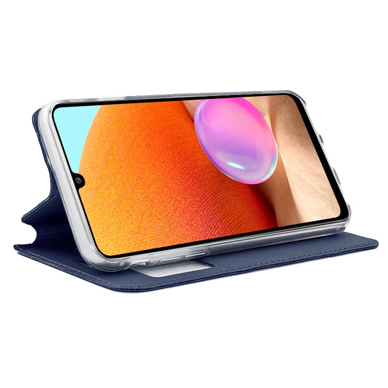Funda COOL Flip Cover para Samsung A325 Galaxy A32 4G Liso Azul - Imagen 2