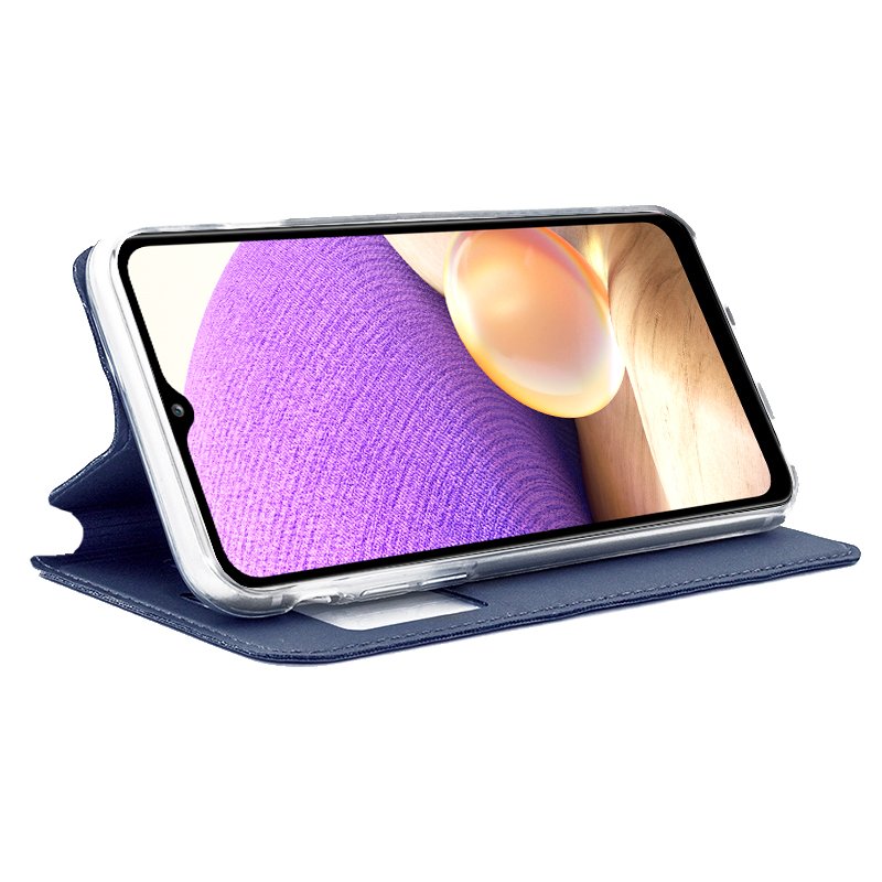 Funda COOL Flip Cover para Samsung A326 Galaxy A32 5G Liso Azul - Imagen 2