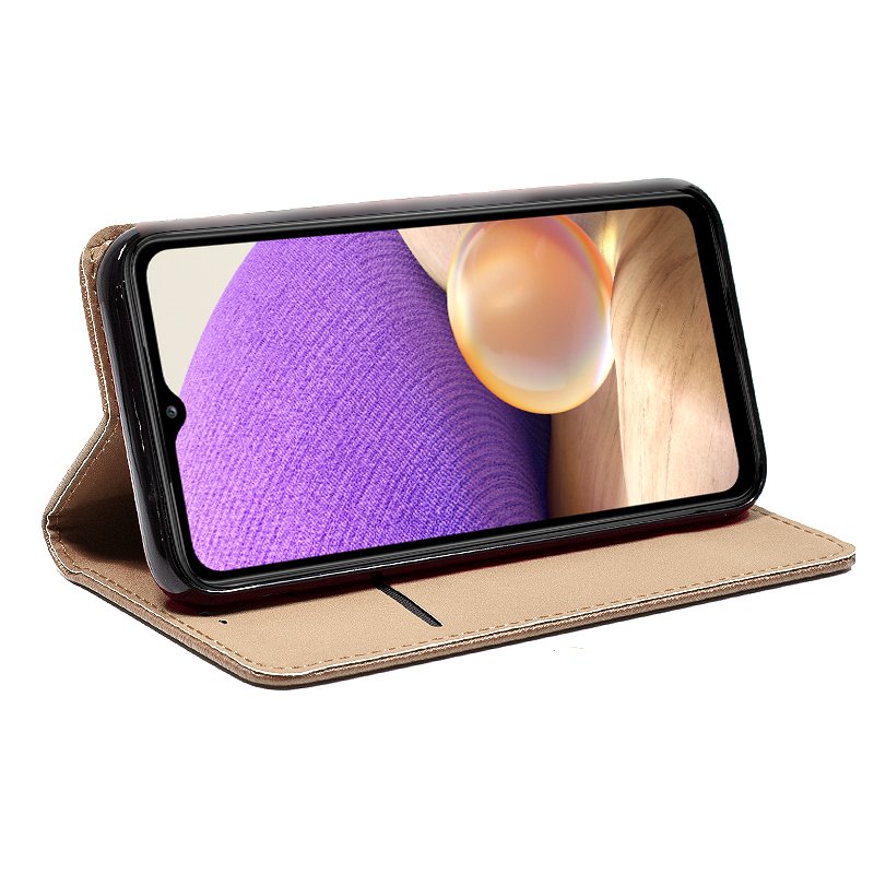 Funda COOL Flip Cover para Samsung A326 Galaxy A32 5G Liso Beige - Imagen 2