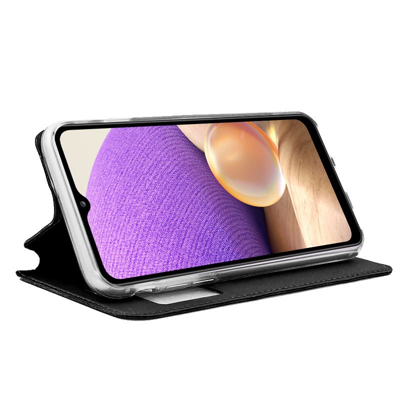 Funda COOL Flip Cover para Samsung A326 Galaxy A32 5G Liso Negro - Imagen 2