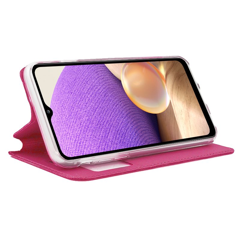 Funda COOL Flip Cover para Samsung A326 Galaxy A32 5G Liso Rosa - Imagen 2