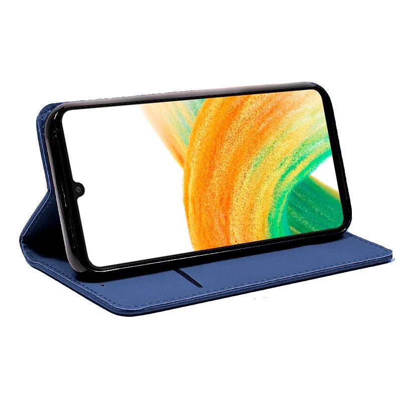 Funda COOL Flip Cover para Samsung A336 Galaxy A33 5G Liso Azul - Imagen 2