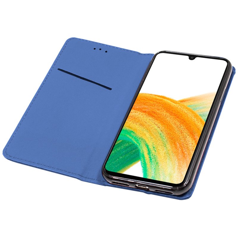 Funda COOL Flip Cover para Samsung A336 Galaxy A33 5G Liso Azul - Imagen 3