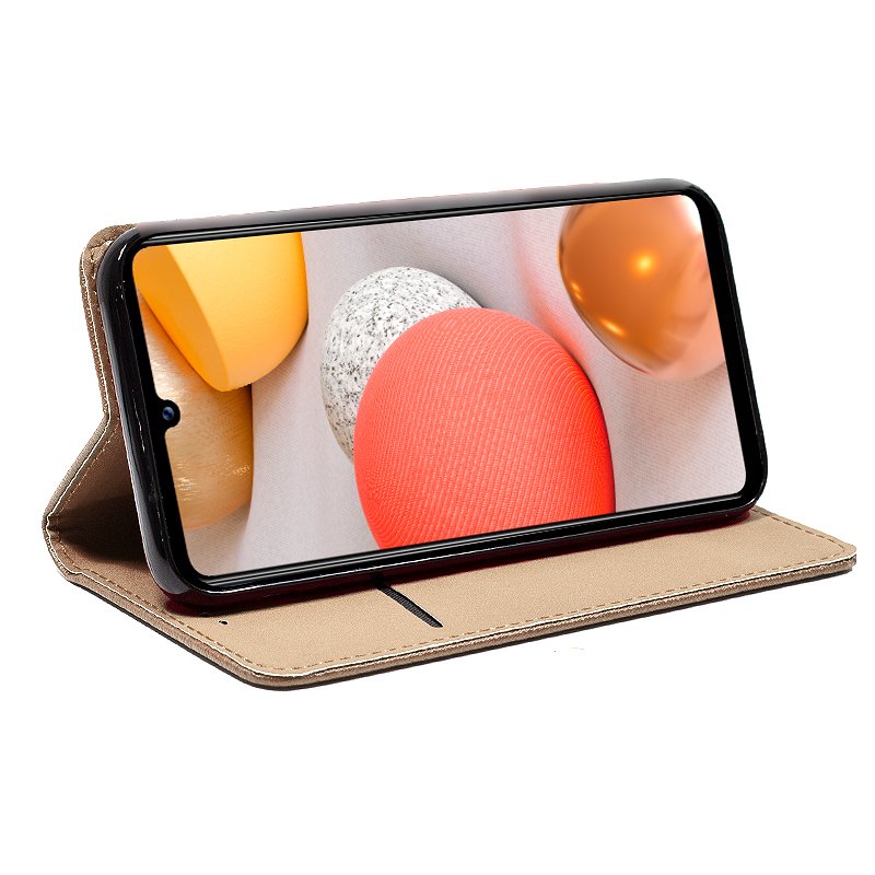Funda COOL Flip Cover para Samsung A426 Galaxy A42 5G Liso Beige - Imagen 2