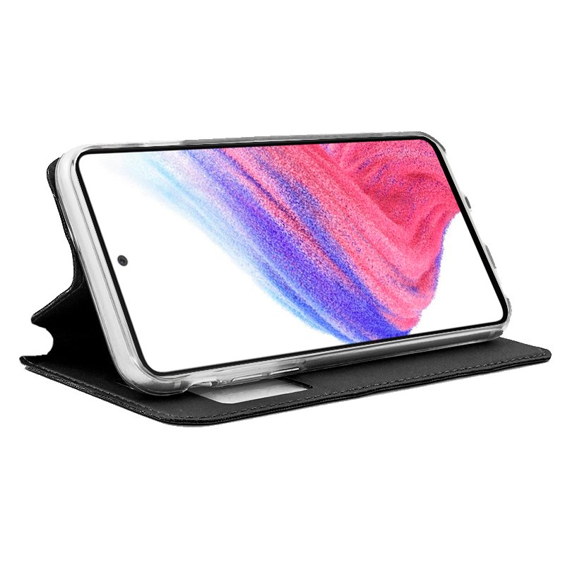 Funda COOL Flip Cover para Samsung A536 Galaxy A53 5G Liso Negro - Imagen 2