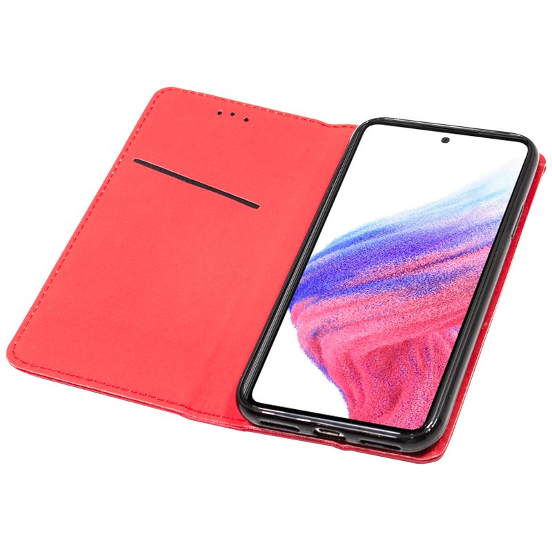 Funda COOL Flip Cover para Samsung A536 Galaxy A53 5G Liso Rojo - Imagen 3