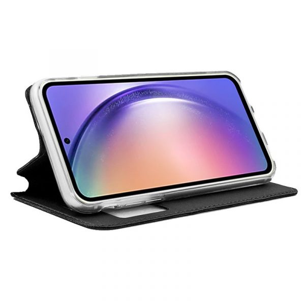 Funda COOL Flip Cover para Samsung A546 Galaxy A54 5G Liso Negro - Imagen 2