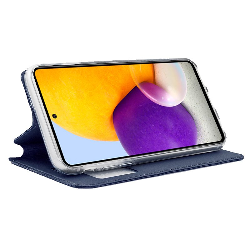 Funda COOL Flip Cover para Samsung A725 Galaxy A72 Liso Azul - Imagen 2