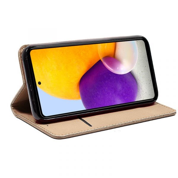 Funda COOL Flip Cover para Samsung A725 Galaxy A72 Liso Beige - Imagen 2