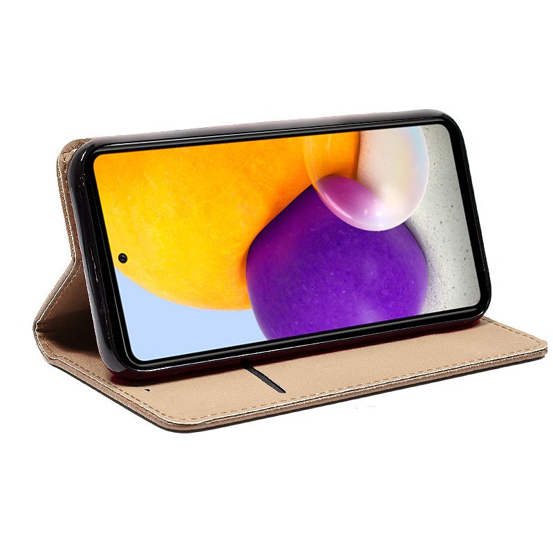 Funda COOL Flip Cover para Samsung A725 Galaxy A72 Liso Beige - Imagen 2
