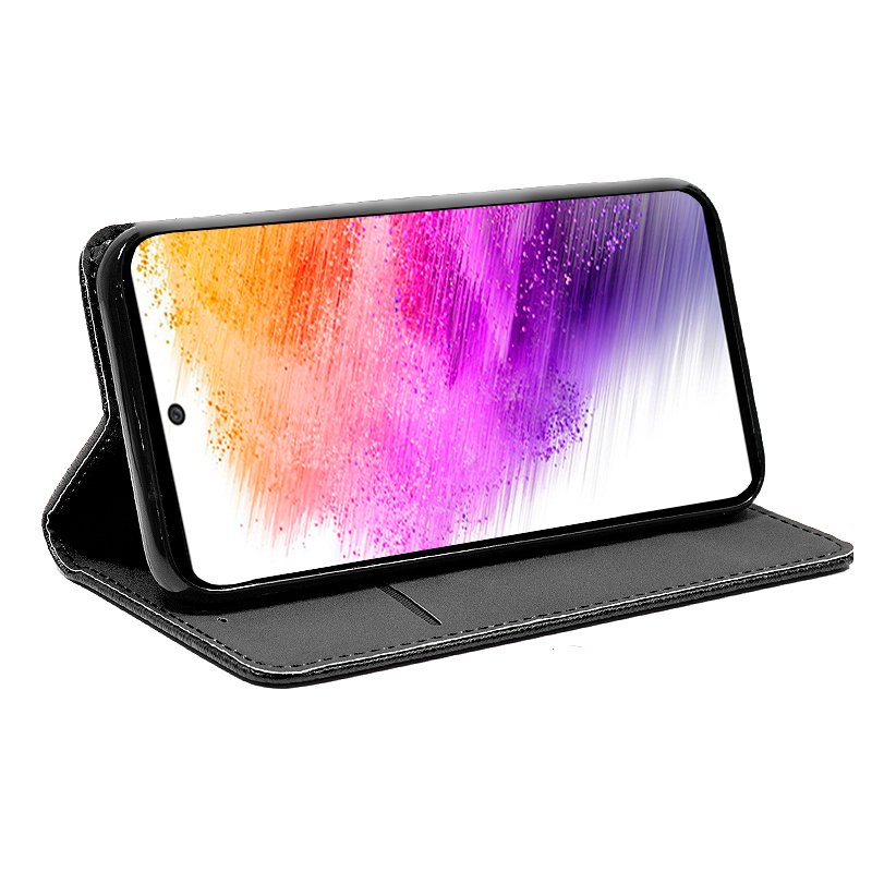Funda COOL Flip Cover para Samsung A736 Galaxy A73 5G Liso Negro - Imagen 2