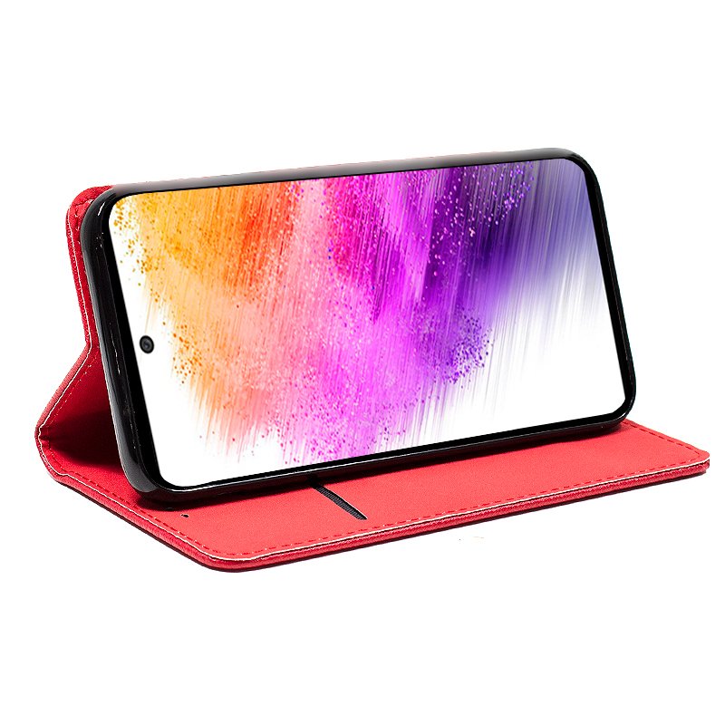 Funda COOL Flip Cover para Samsung A736 Galaxy A73 5G Liso Rojo - Imagen 3