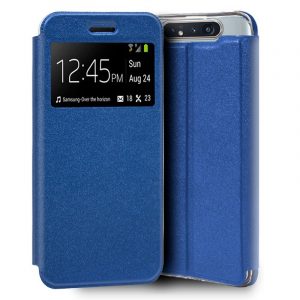 Funda COOL Flip Cover para Samsung A805 Galaxy A80 Liso Azul