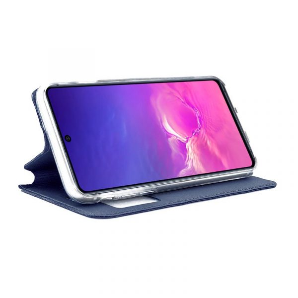 Funda COOL Flip Cover para Samsung G770 Galaxy S10 Lite Liso Azul - Imagen 2