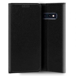 Funda COOL Flip Cover para Samsung G970 Galaxy S10e Liso Negro