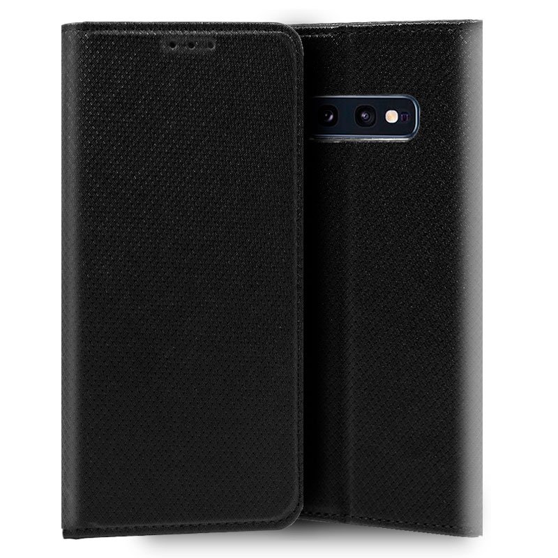 Funda COOL Flip Cover para Samsung G970 Galaxy S10e Liso Negro