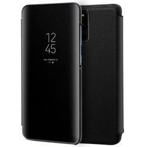 Funda COOL Flip Cover para Samsung G988 Galaxy S20 Ultra 5G Clear View Negro