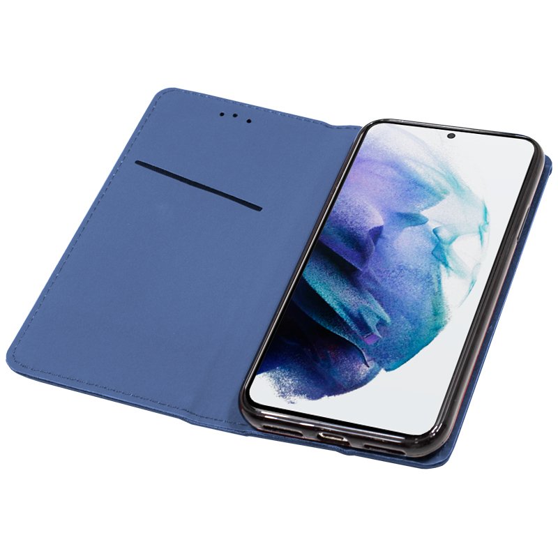 Funda COOL Flip Cover para Samsung G996 Galaxy S21 Plus Liso Azul - Imagen 3