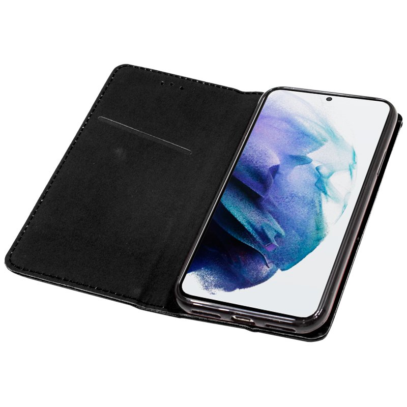 Funda COOL Flip Cover para Samsung G996 Galaxy S21 Plus Liso Negro - Imagen 3