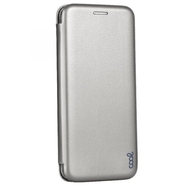 Funda COOL Flip Cover para Samsung G998 Galaxy S21 Ultra Elegance Plata - Imagen 3