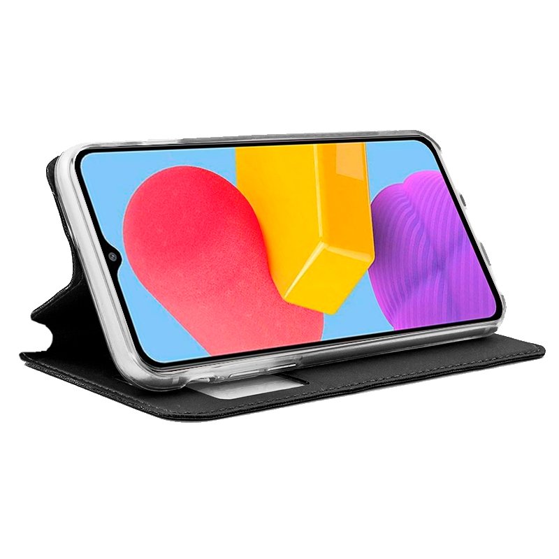 Funda COOL Flip Cover para Samsung M135 Galaxy M13 / A23 5G Liso Negro - Imagen 2