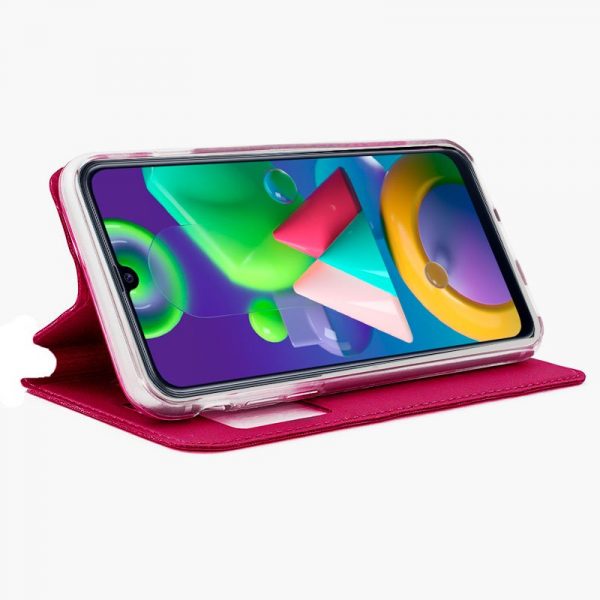 Funda COOL Flip Cover para Samsung M215 Galaxy M21 Liso Rosa - Imagen 2