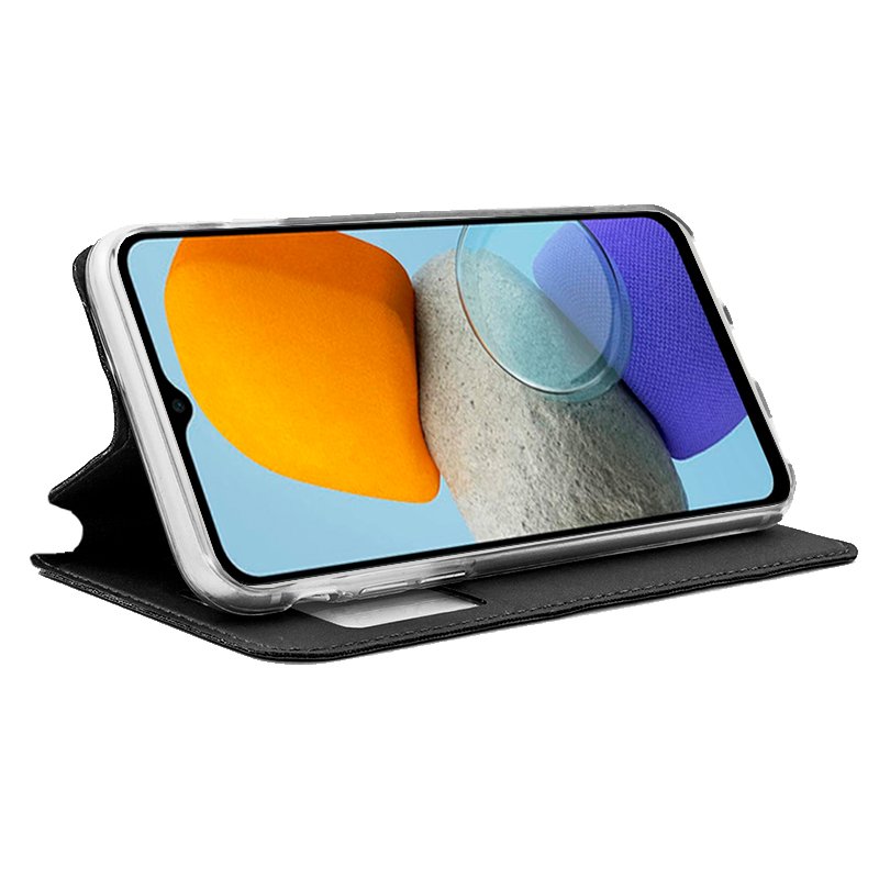 Funda COOL Flip Cover para Samsung M236 Galaxy M23 5G Liso Negro - Imagen 2