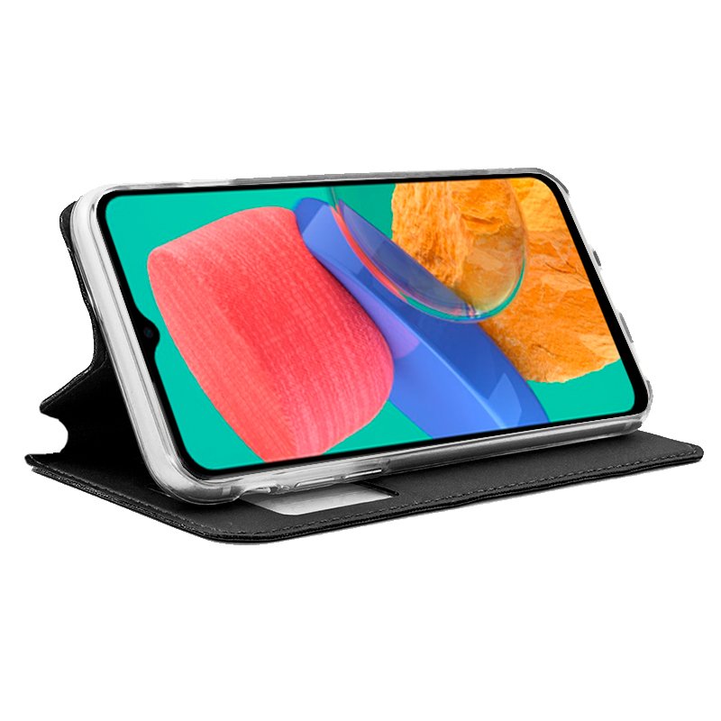 Funda COOL Flip Cover para Samsung M336 Galaxy M33 5G Liso Negro - Imagen 2