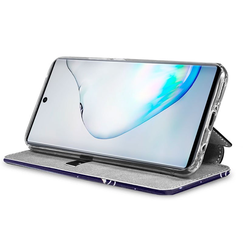 Funda COOL Flip Cover para Samsung N975 Galaxy Note 10 Plus Dibujos Astronauta - Imagen 2