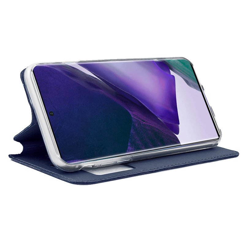 Funda COOL Flip Cover para Samsung N985 Galaxy Note 20 Ultra Liso Azul - Imagen 2