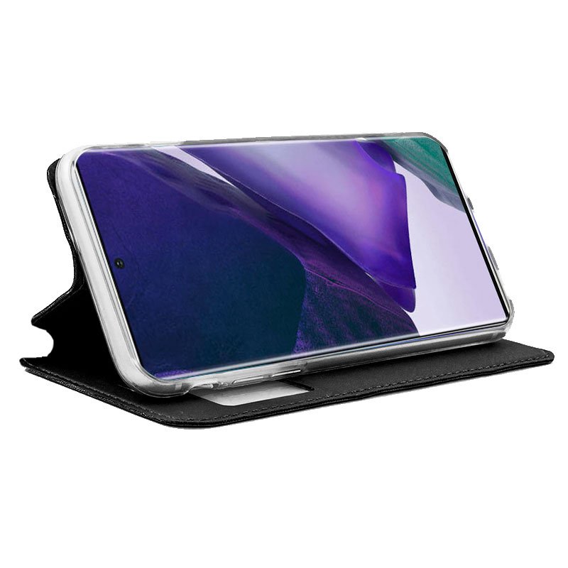 Funda COOL Flip Cover para Samsung N985 Galaxy Note 20 Ultra Liso Negro - Imagen 2