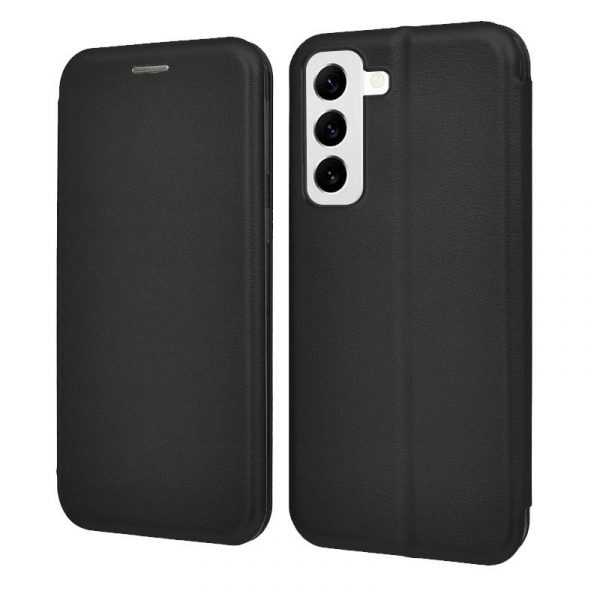 Funda COOL Flip Cover para Samsung S901 Galaxy S22 Elegance Negro - Imagen 2