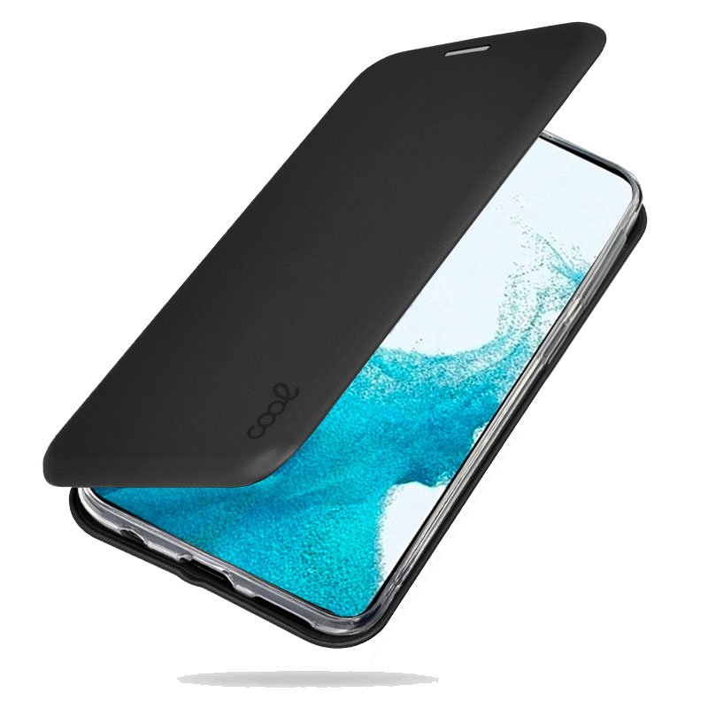 Funda COOL Flip Cover para Samsung S901 Galaxy S22 Elegance Negro - Imagen 3